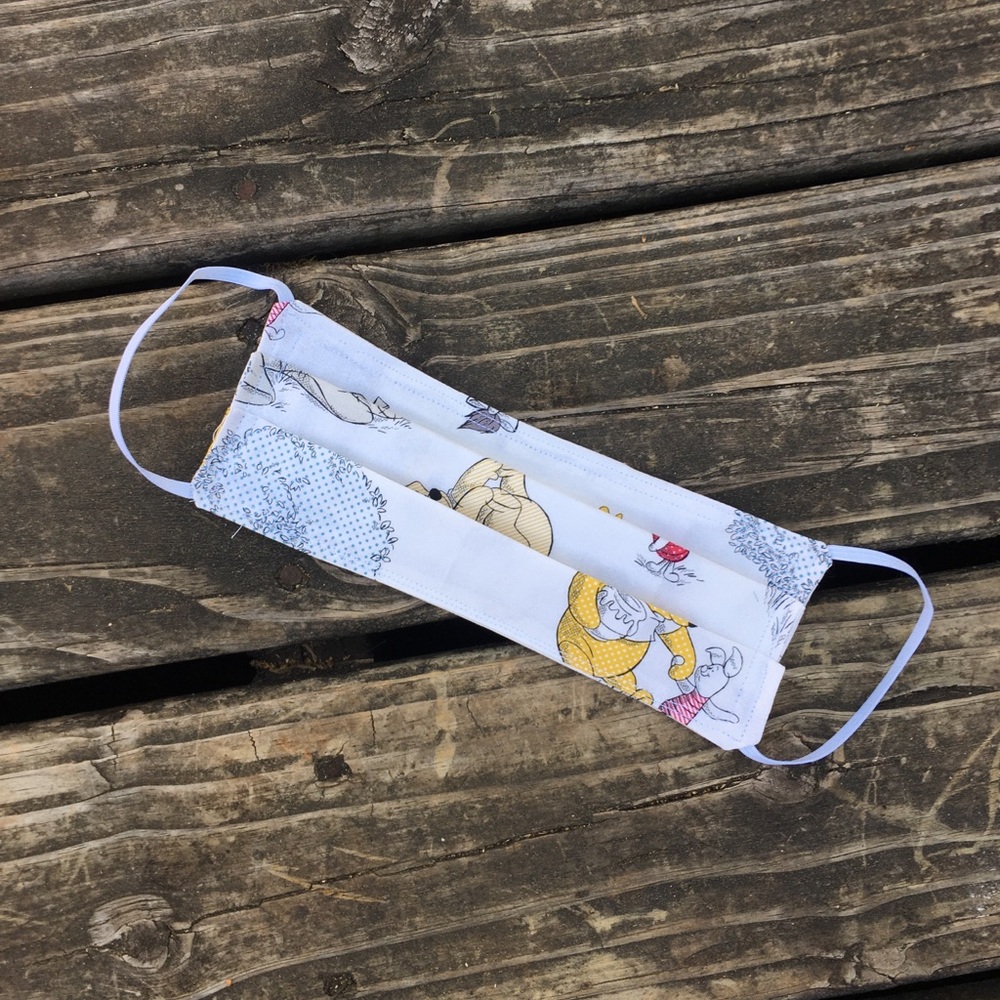 WEEKEND SALE Pooh Inspired Adult Face Mask!